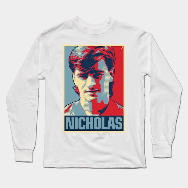 Nicholas Long Sleeve T-Shirt by DAFTFISH